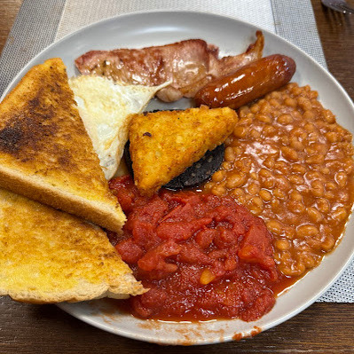 English Breakfast Mayas Cafe Birmingham 